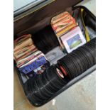 A quantity of 7" vinyl singles mainly 1970s and 80s, the majority without covers