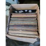 A box of vinyl LPs mainly Easy Listening