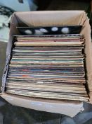 A box of vinyl LPs mainly Easy Listening