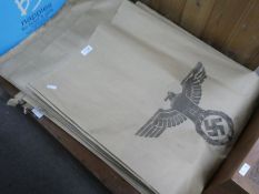 A quantity of modern large paper bags having German World War II emblem