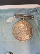 A King George V Royal Navy Long Service Medal to Alfred Charlo, Private RMLI