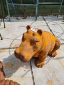 Cast iron Hippo - small
