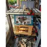 'CLARKE' woodworker 10" table saw and a "Black & Decker Workmate"