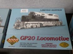 Proto 2000 Series HO Gauge GP20 locomotive boxed, with leaflets