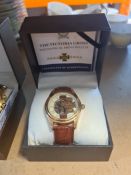 Two modern Commemorative men's wristwatches, in boxes