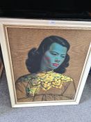 A vintage print of Chinese girl by Tretchikoff