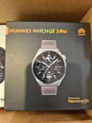 Huawei GT3 Pro sports Watch, a Samsung galaxy watch and one other