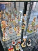15 Beatrix potter figures by Royal Albert & Beswick and Doulton