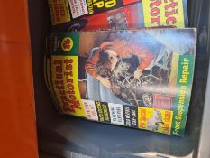 Two boxes of vintage Practical Motor magazines from the early 1960s