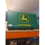 John Deere metal box