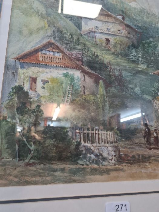 Various watercolours, prints and similar - Image 12 of 18