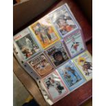 A quantity of cigarette cards, mainly in albums and similar