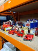 A selection of various die cast models including Dinky and Corgi on the theme of The Royal Mail