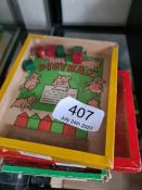Seven various vintage Puzzle games including Pigybak and Pondsnag (7)