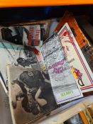 A selection of ephemera including vintage Rupert books, scales, weights, etc