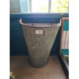 Bucket wall planter