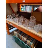 A quantity of animal plaque style paperweights, by Max Jonasson, glass figures and sundry