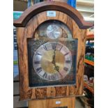 A reproduction 'Tempest Fugit' long case clock