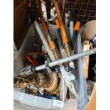 Two boxes of tools and sundry