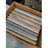 A large quantity of vinyl LP records, to include 78s (6 boxes)