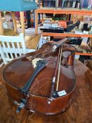 A junior Cello, with bow AF
