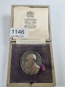 A cased medal, 'The Matron medal' and 'The intuition of Chemical engineers' on the reverse. In its o