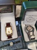 A collection (4) of limited edition Bradford Exchange commemorative railway watches. To include a Fl
