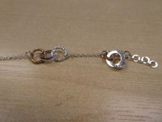 Contemporary silver bracelet by Links of London, in Links box