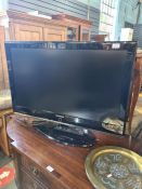 A Samsung 37 inch Television on swivel base (sold as seen)