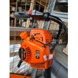 A Mitox Pro CS45 petrol chainsaw, a Tanaka petrol hedge trimmer and sundry