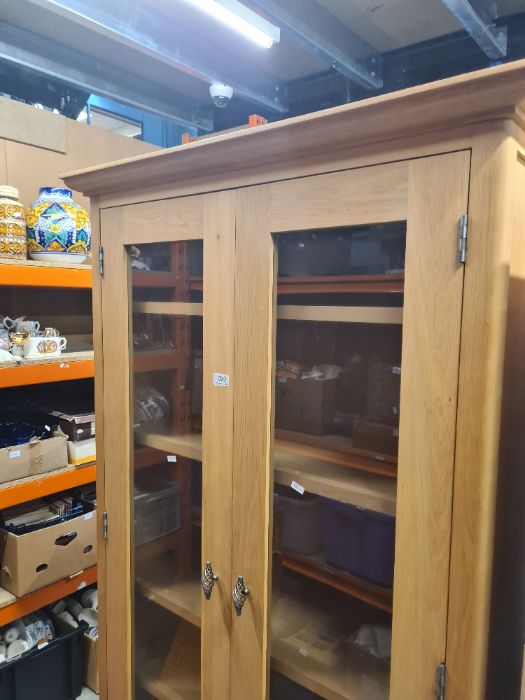 A Glazed display cabinet