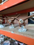 Two identical Beswick Bald Eagle figures