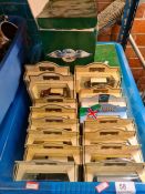 A small quantity of Lledo die cast vehicles and Classic Cars Collector's cards