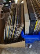 Four boxes of vinyl LPs, mainly Classical