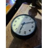 Three Gents of Leicester bakelite slave clocks, probably 1930s