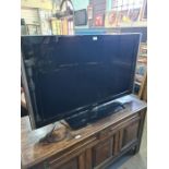 A Samsung 46 inch Television on swivel base (sold as seen)
