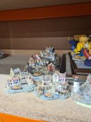 A selection of Jane Hart miniatures, mostly depicting life by the sea, i.e. Coast guards, etc and RN