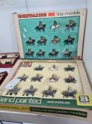 Britains Eyes Right set Mounted Band of Guards set No. 7840, boxed and one other