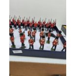 Vintage Britains, a quantity of Infantry soldiers to include guards (41 pieces)