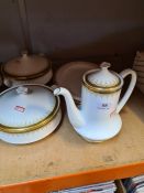 A quantity of Athena design dinnerware by Royal Albert and Paragon