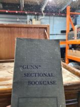 Two Globe Wernicke style bookcases:- one manufactured by "Gunn", plus another AF