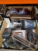 Selection of vintage cameras including Olympus