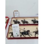 Vintage Britains, A boxed set of Belgian Cavalry No. 190 and boxed Egyptian Cavalry No. 115