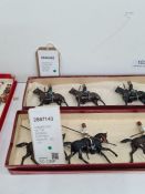 Vintage Britains, A boxed set of Belgian Cavalry No. 190 and boxed Egyptian Cavalry No. 115