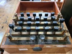 A Morse code machine by Philip Harris Ltd, Birmingham