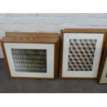 A quantity of prints depicting variuos shapes (11)