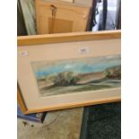 A picture by Caroline Hyde Brown of trees in landscape, pencil signed and various other pictures