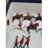 Britains Red Army Guards No. 2027 (8). A quantity of Britains Royal Canadian Mounted Police and a se
