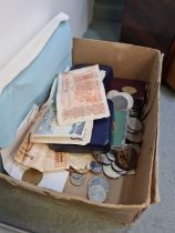 Mixed coinage and bank notes GB and Worldwide