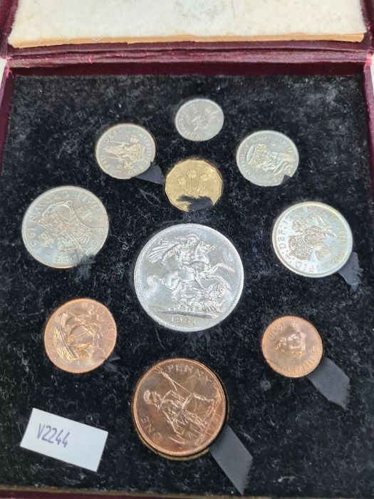 Royal Mint Festival of Britain 1951, coin set and sundry - Image 2 of 3